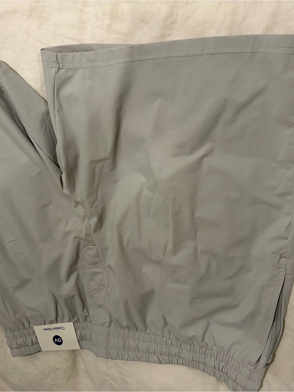 Outdoor Voices Men's Athletic Shorts in Light Gray